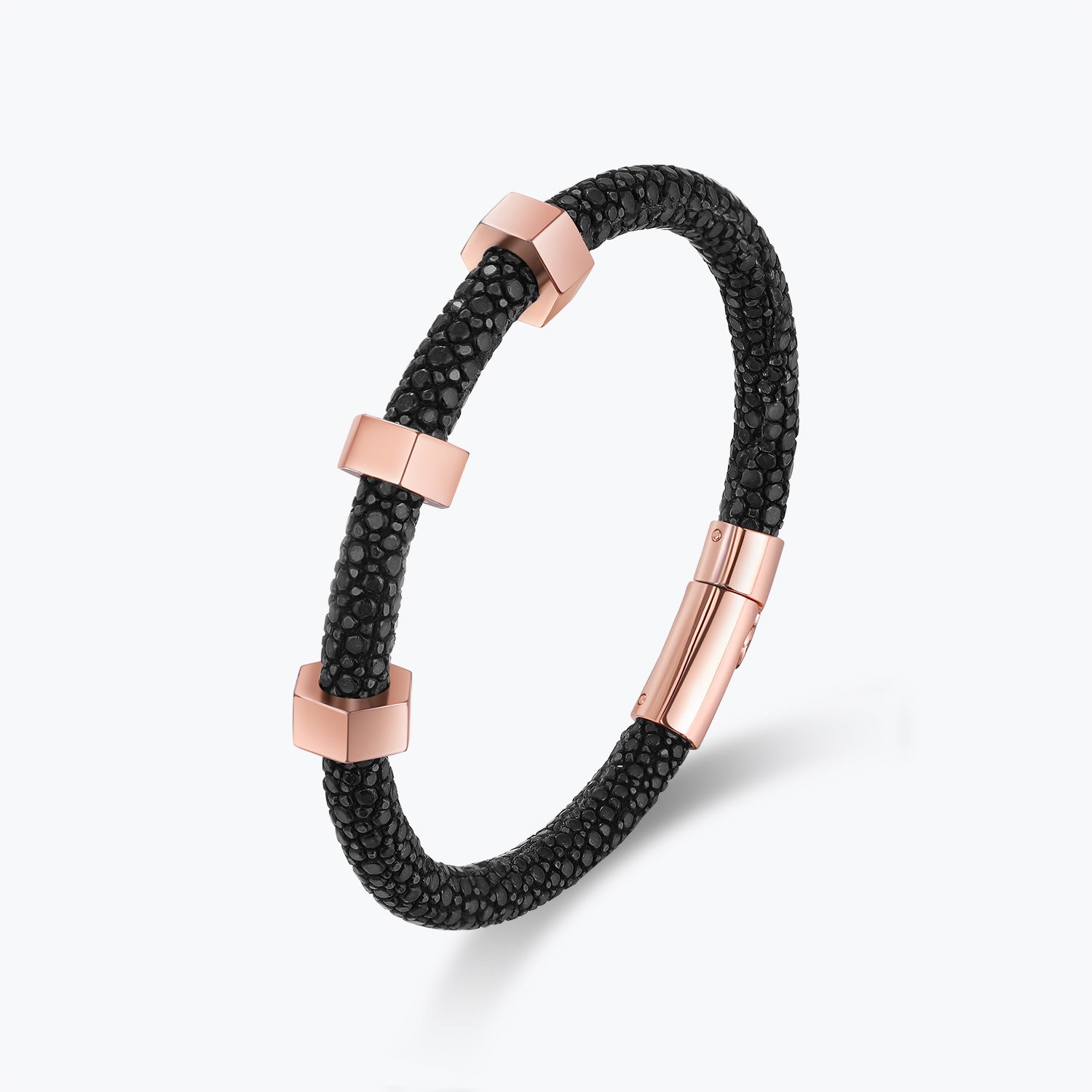 Dissoo® Luxury Stingray Bracelets with Rose Gold Nut (Unisex)