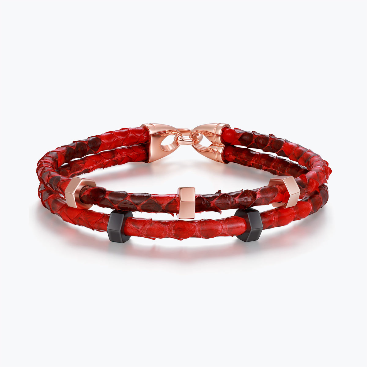 Dissoo® Luxury Stingray Bracelet with Rose Gold&Black Nuts (Unisex)