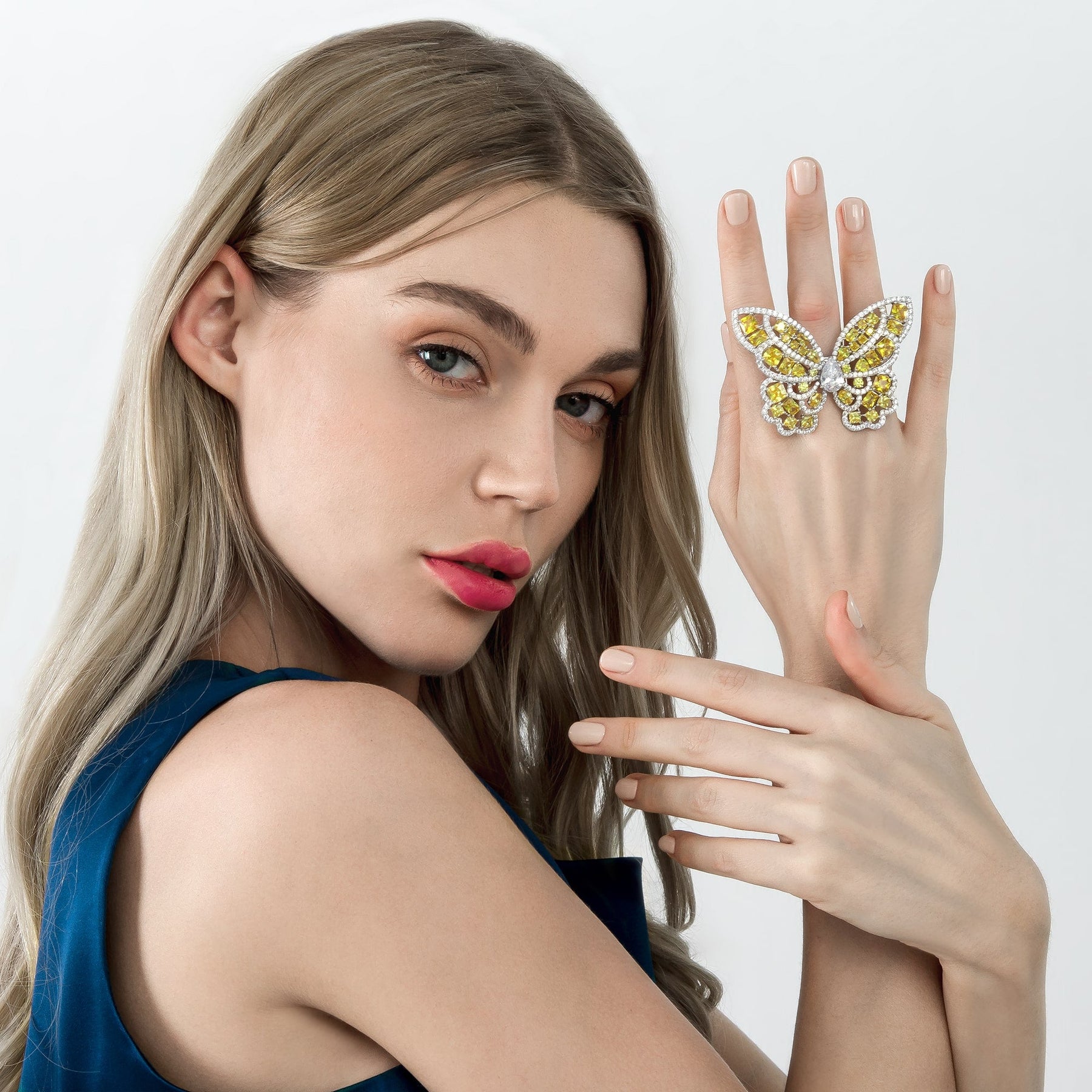 Dissoo® Filigree Butterfly Ring&Brooch - dissoojewelry
