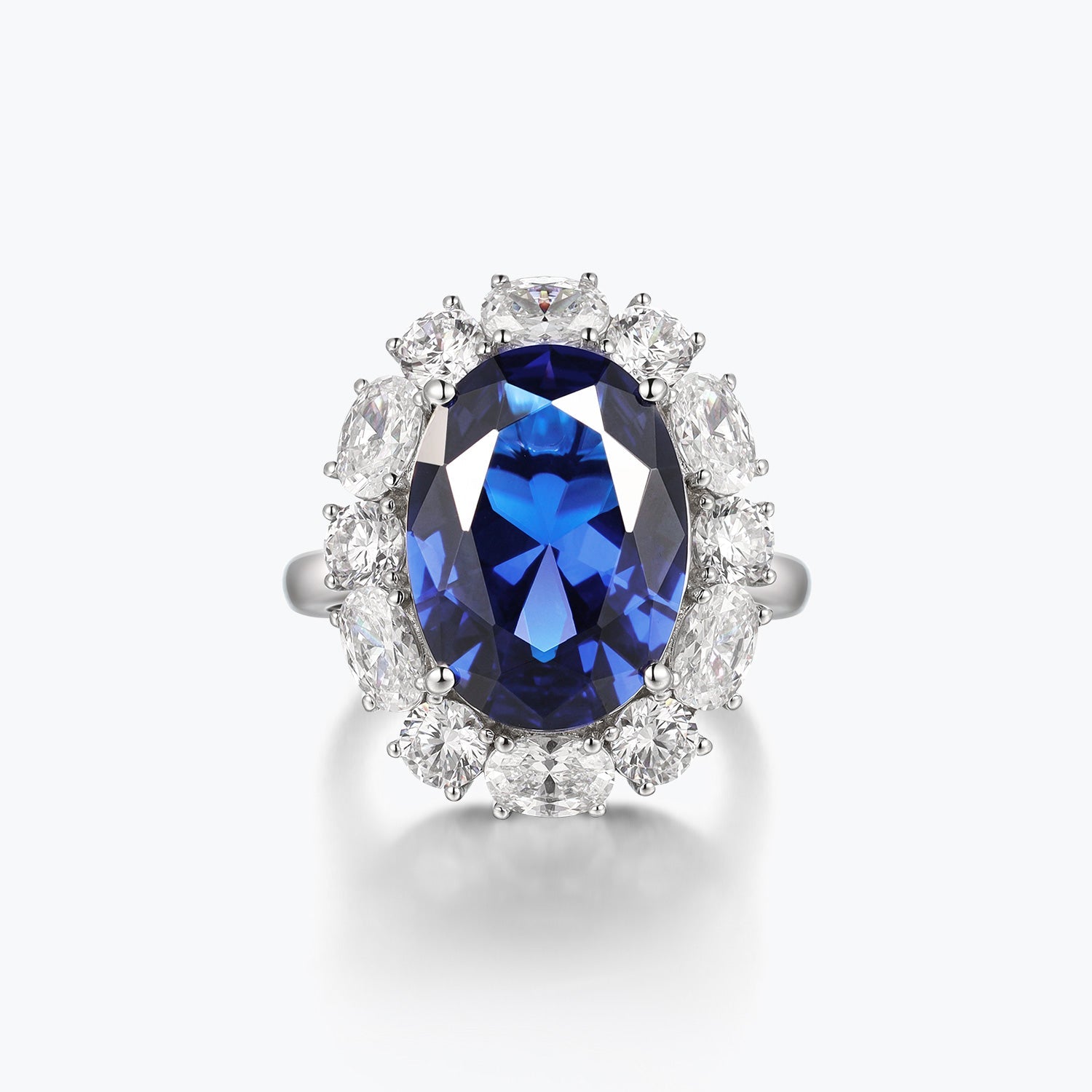 Dissoo® Oval Cut Sapphire Ring - dissoojewelry