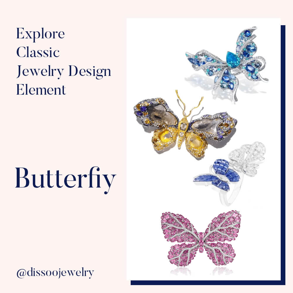 Explore Classic Jewelry Design Element: The Butterfiy