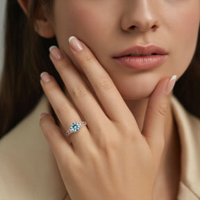 Azura Sky Blue Gemstone Ring