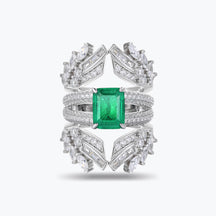 Dissoo® Ultra-Lavish 2-Piece Anniversary Engagement Ring Set