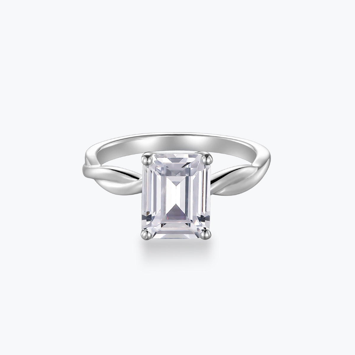 Dissoo® Diamond White Sterling Silver Ring