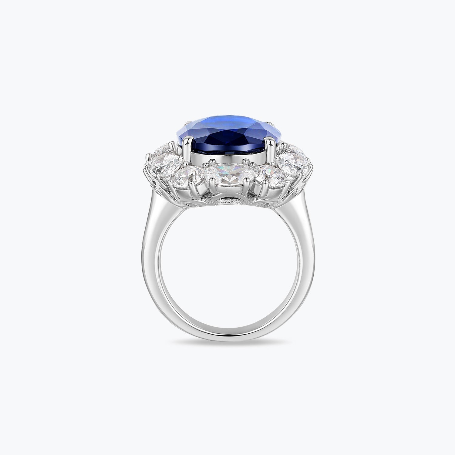 Dissoo® Oval Cut Sapphire Ring - dissoojewelry
